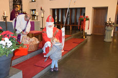 Der heilige Nikolaus in "Heilig Kreuz" Zierenberg